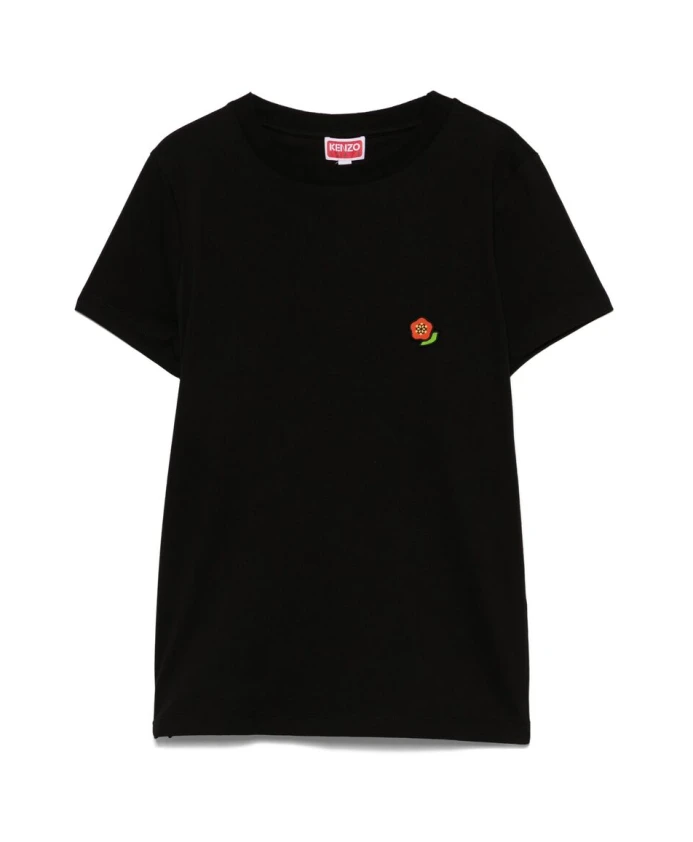 

Футболка с круглым вырезом и короткими рукавами Kenzo, черный
