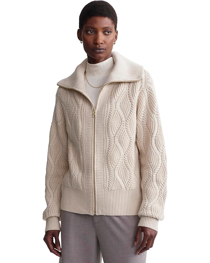 

Свитер Varley Lando Full Zip Knit, цвет Birch