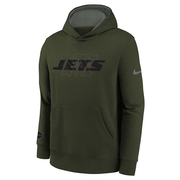 Худи youth gotham green new york jets 2025 rivalries collection club Nike — фото 3