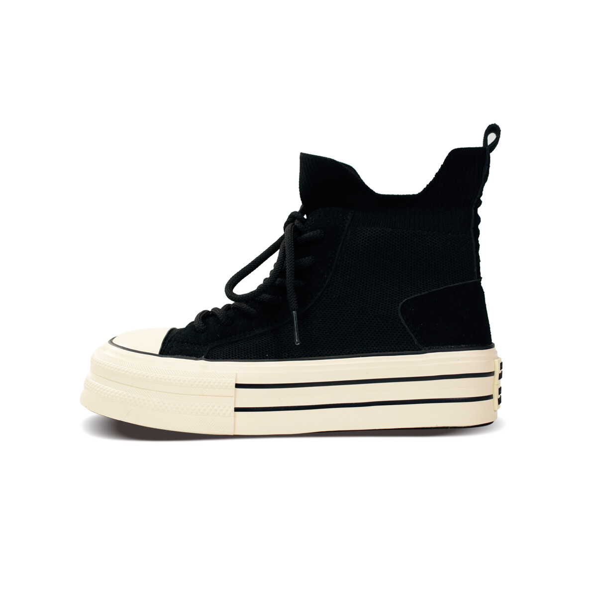 

Кроссовки для образа жизни, женская, с высоким берцем Pipi Purple, черный