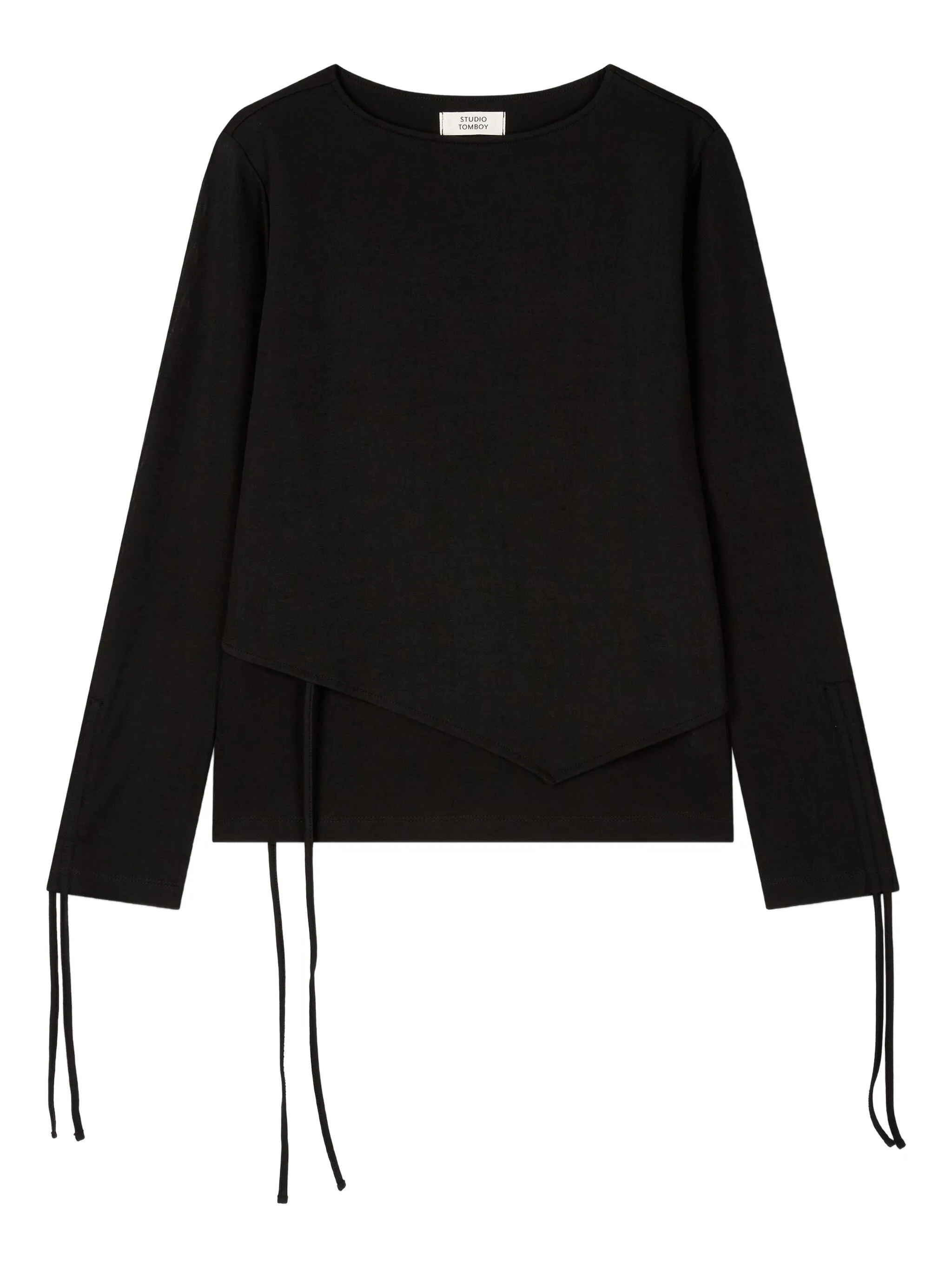 

Многослойная футболка Tomboy, черный