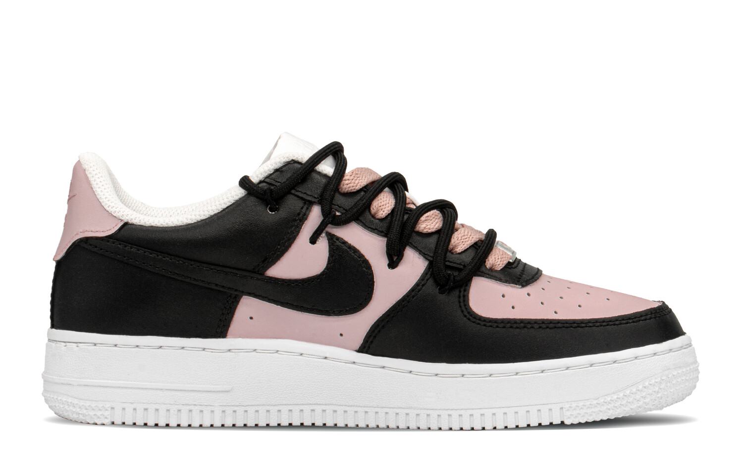 

Кроссовки Nike Air Force 1 Skateboard Shoes Women's Low-Top Black Pink