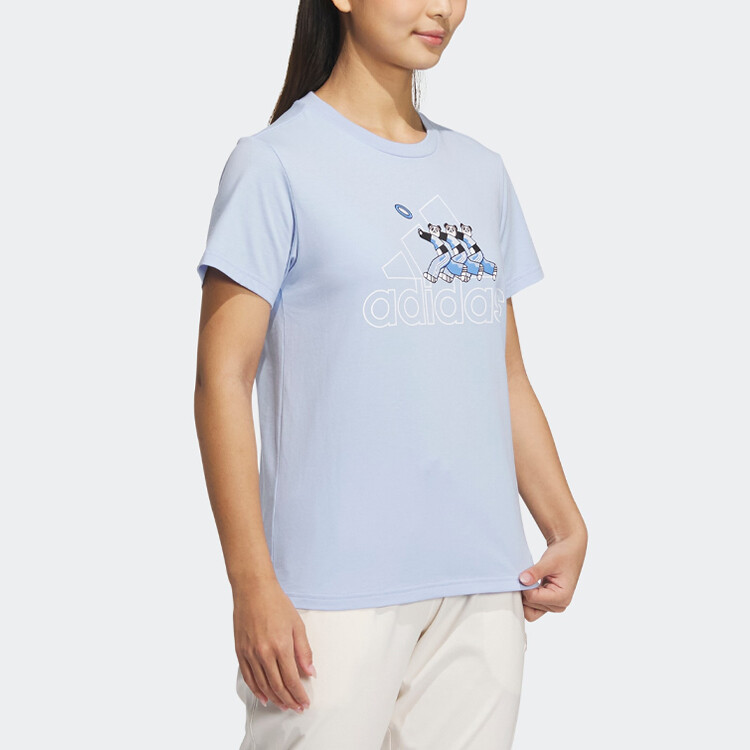Футболка женская Blue Dawn Adidas — фото 4