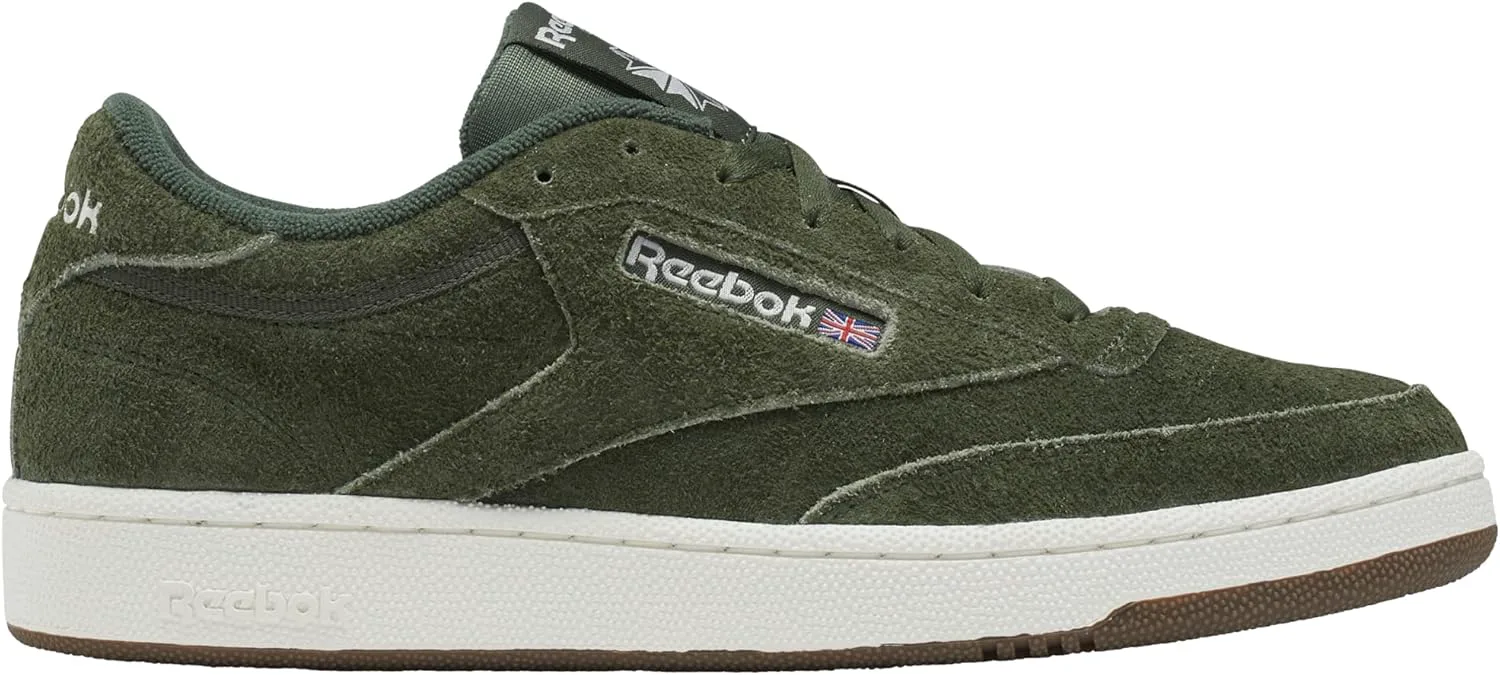 Женские веганские кроссовки Reebok Club C 85, зеленый — фото 2