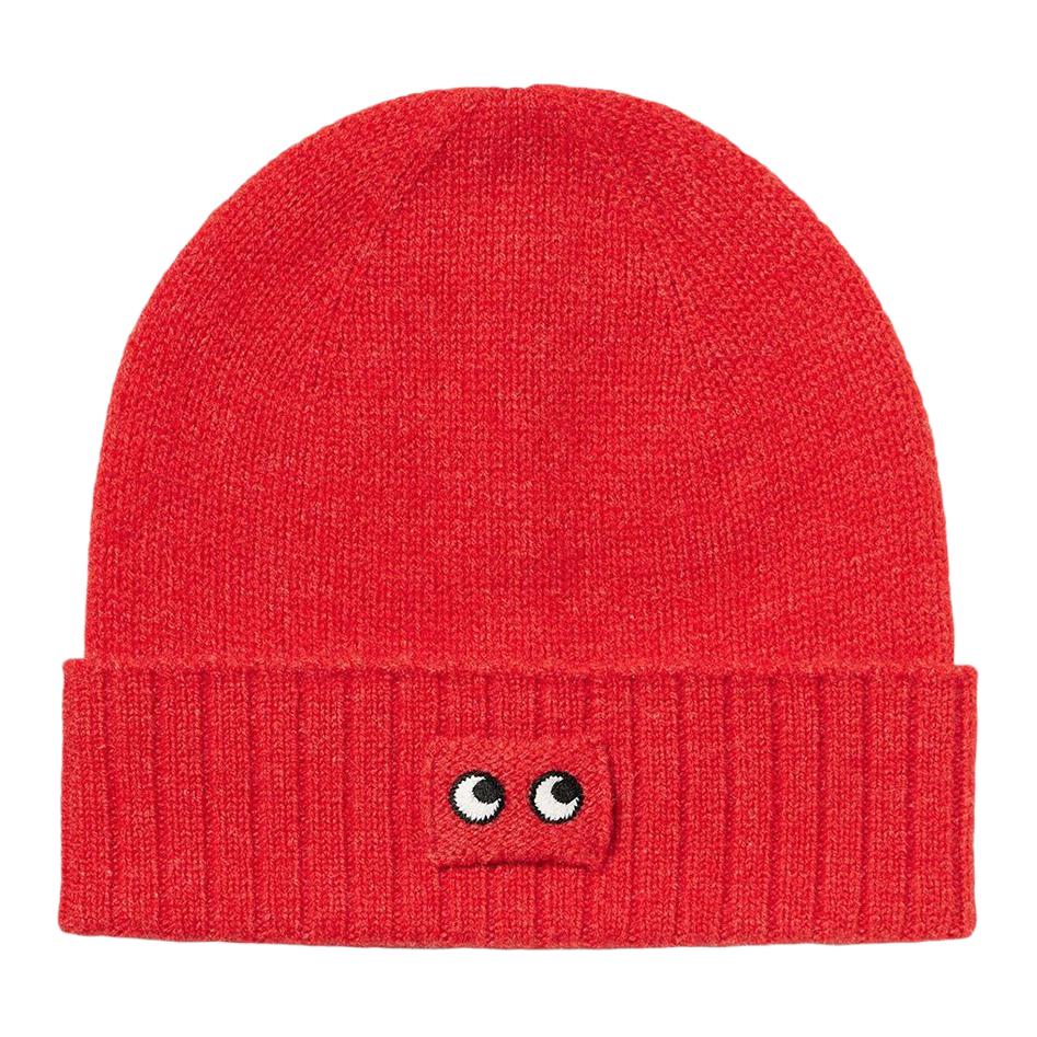 

UNIQLO Вязаная шапка из кашемира унисекс разноцветная, Agate Red