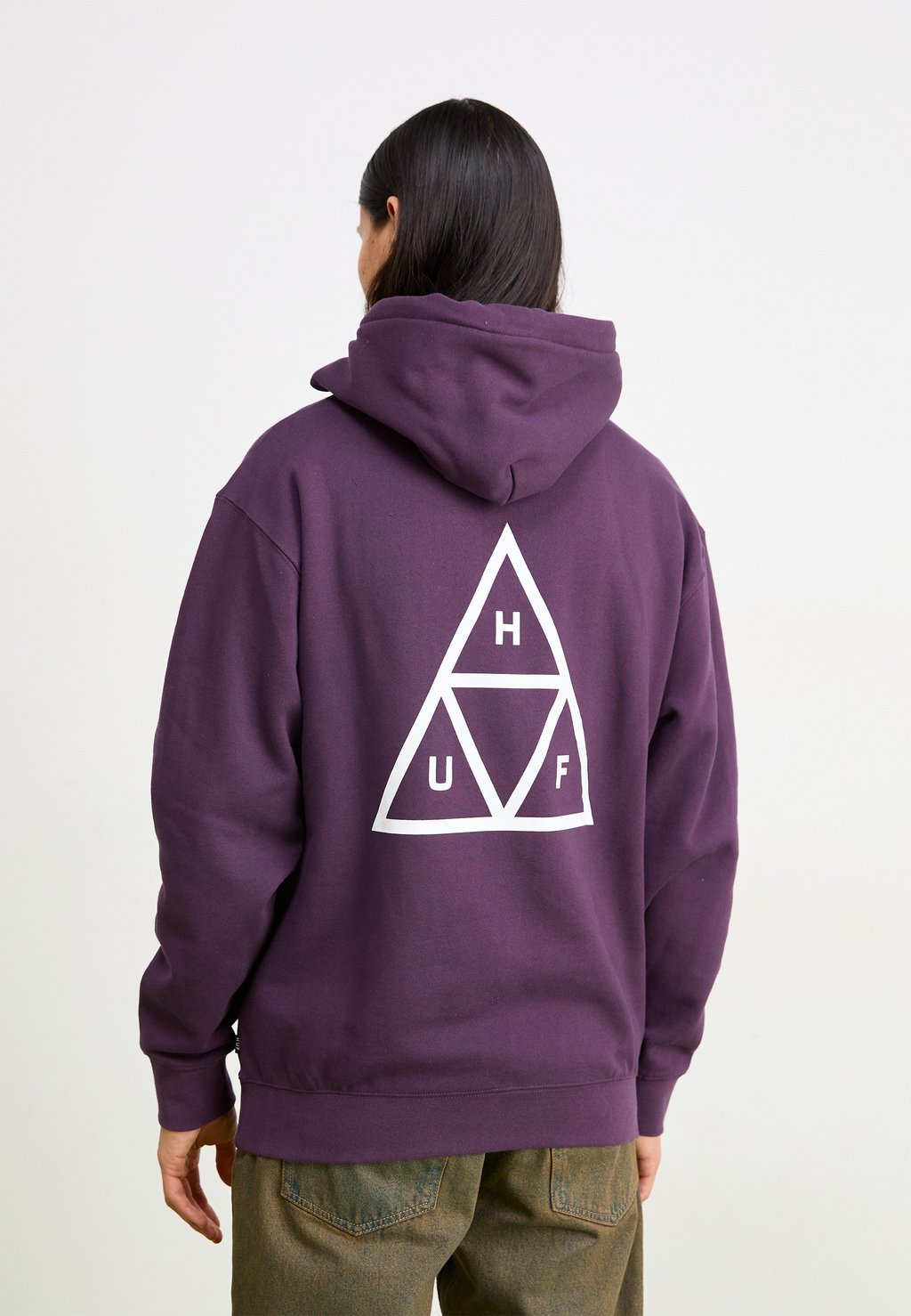 

Толстовка с капюшоном SET HOODIE HUF, темно-фиолетовый