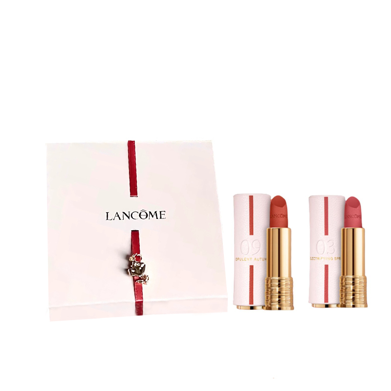 LANKOU увлажняющая помада матовый натуральный оттенок 3,4г+3,4г LANCOME — фото 3