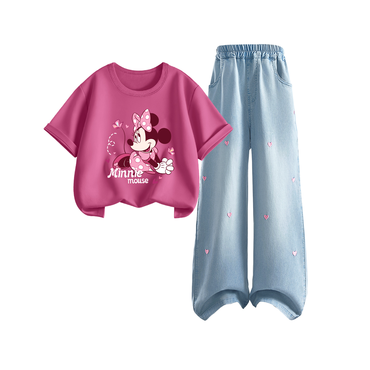 

Детская повседневная спортивная одежда Disney, светло-голубой