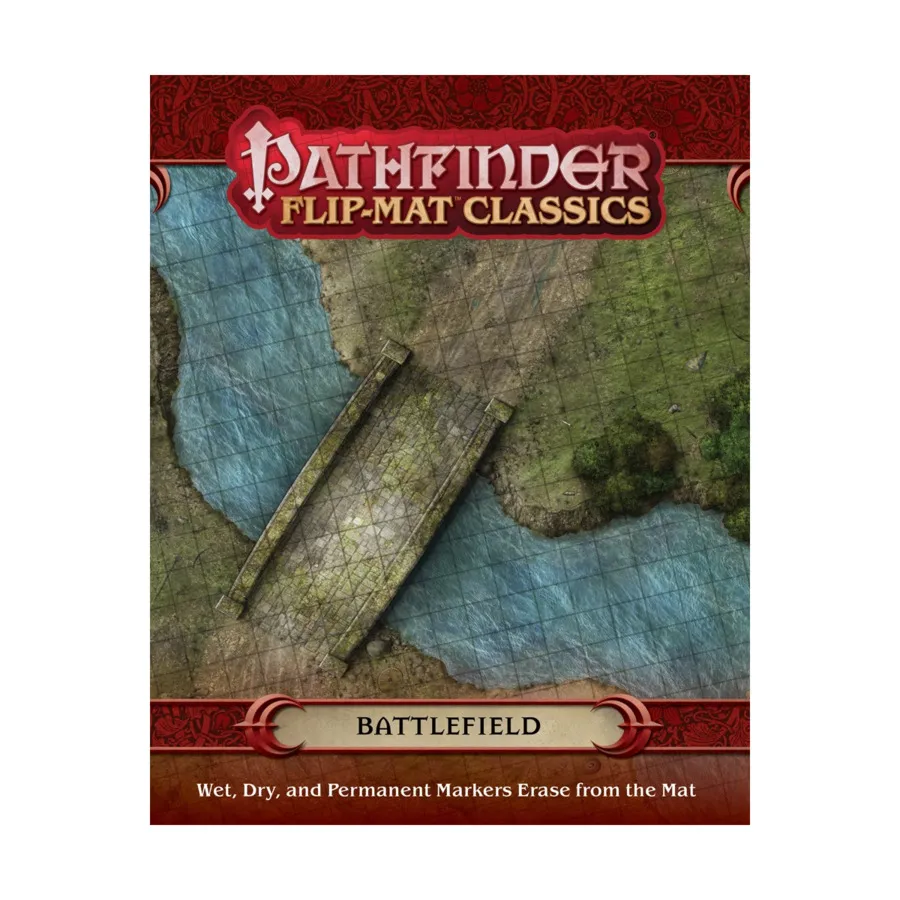 

Флип-мат - Поле битвы (2-е издание), GameMastery - Flip-Mats - Countryside & Wilderness Locales