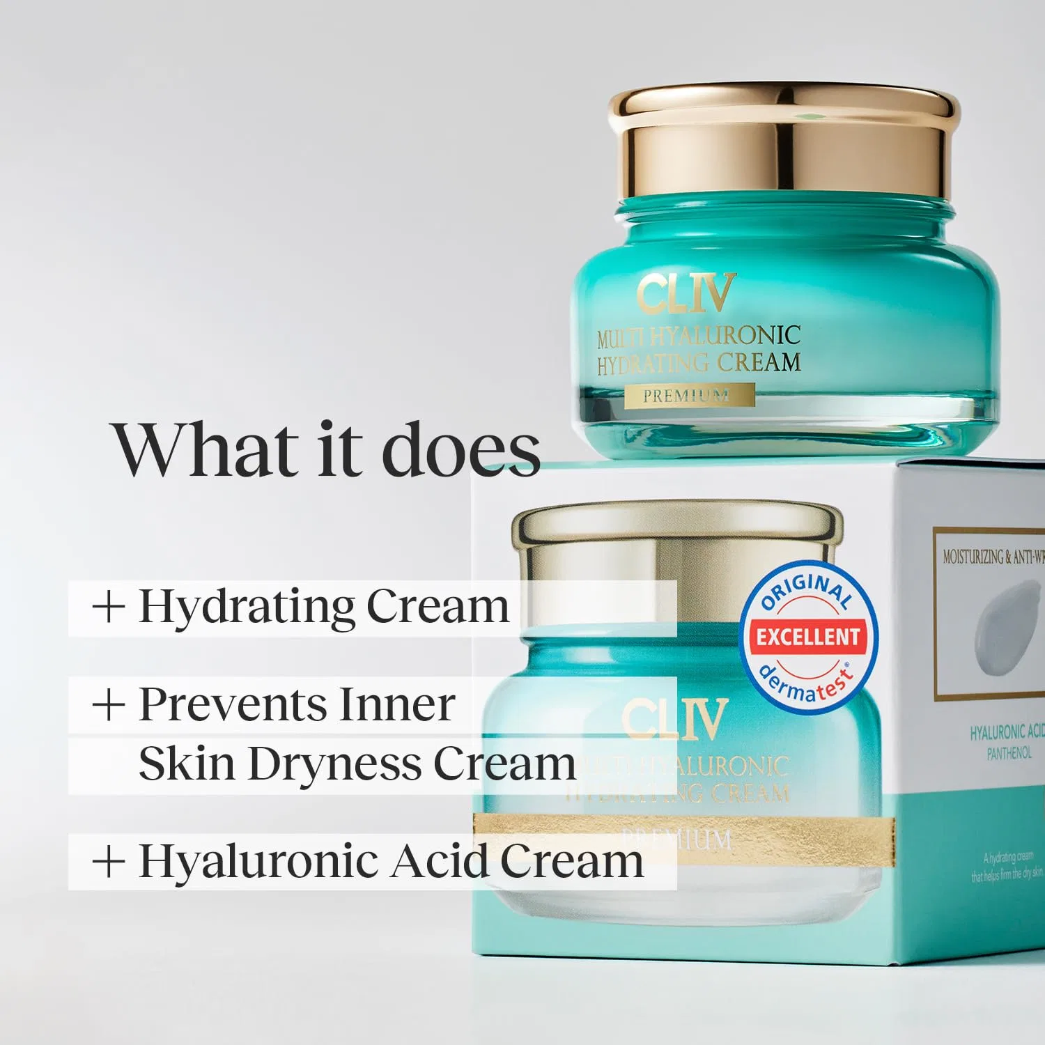 Крем для лица Cliv — Увлажняющий Multi Hyaluronic с % гиалуроновой кислотой, 50 мл — фото 2
