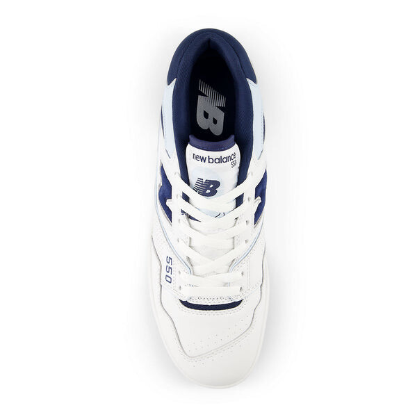 Кроссовки 550 New Balance, белый — фото 4