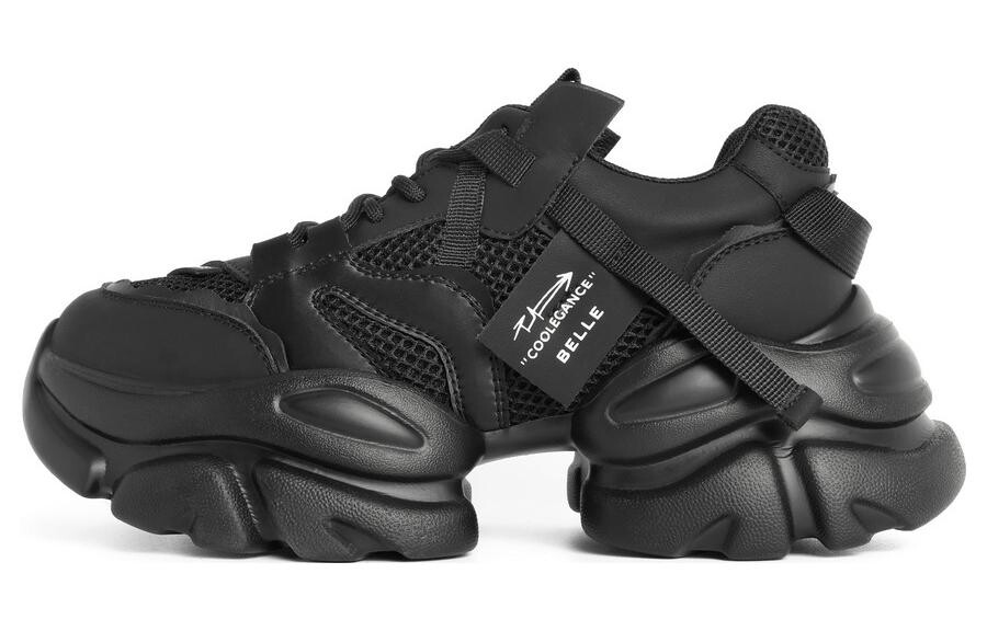 

Кроссовки BELLE Chunky Sneakers Women's Low-top, черный