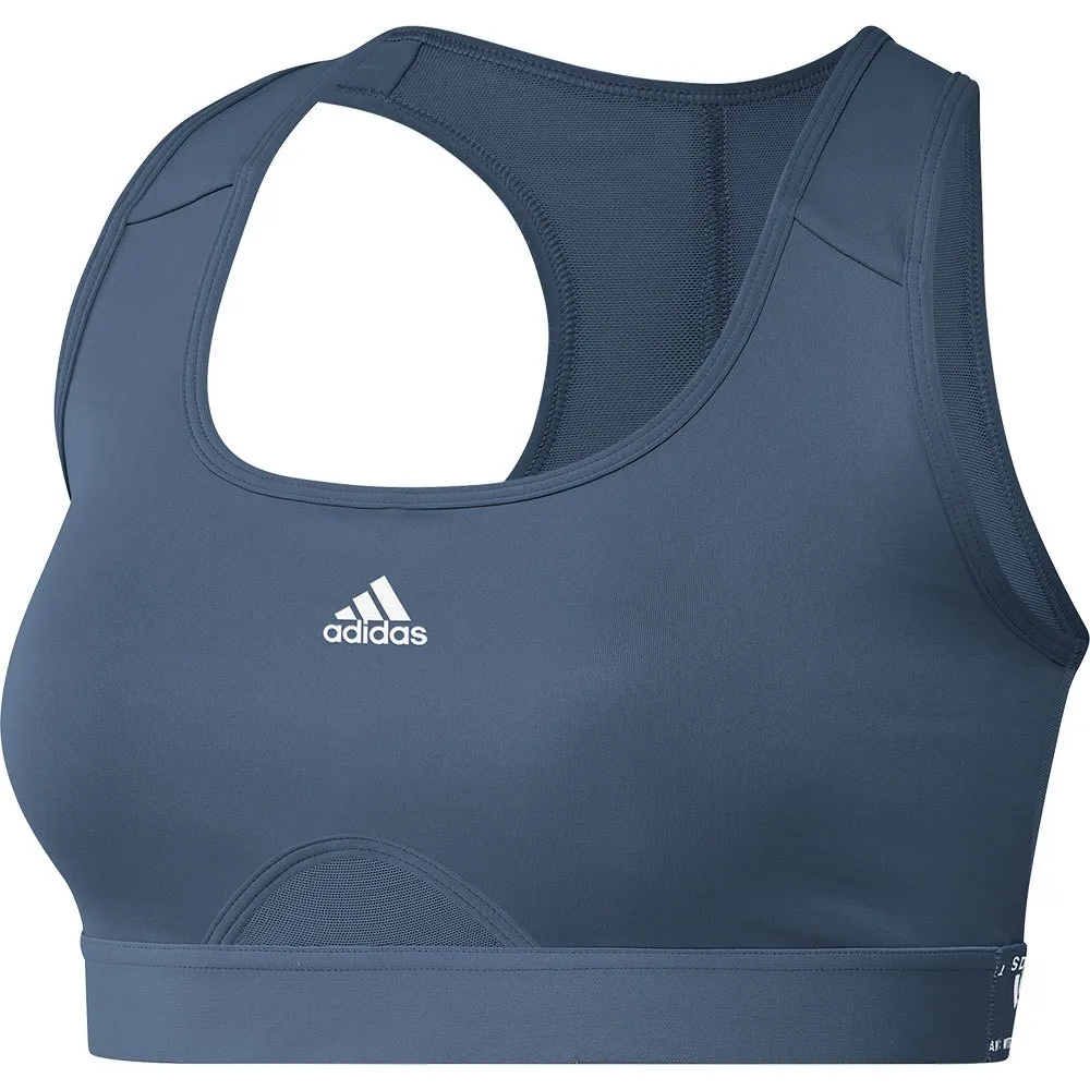 

Спортивный бюстгальтер adidas Power Medium-Support sports bra, синий