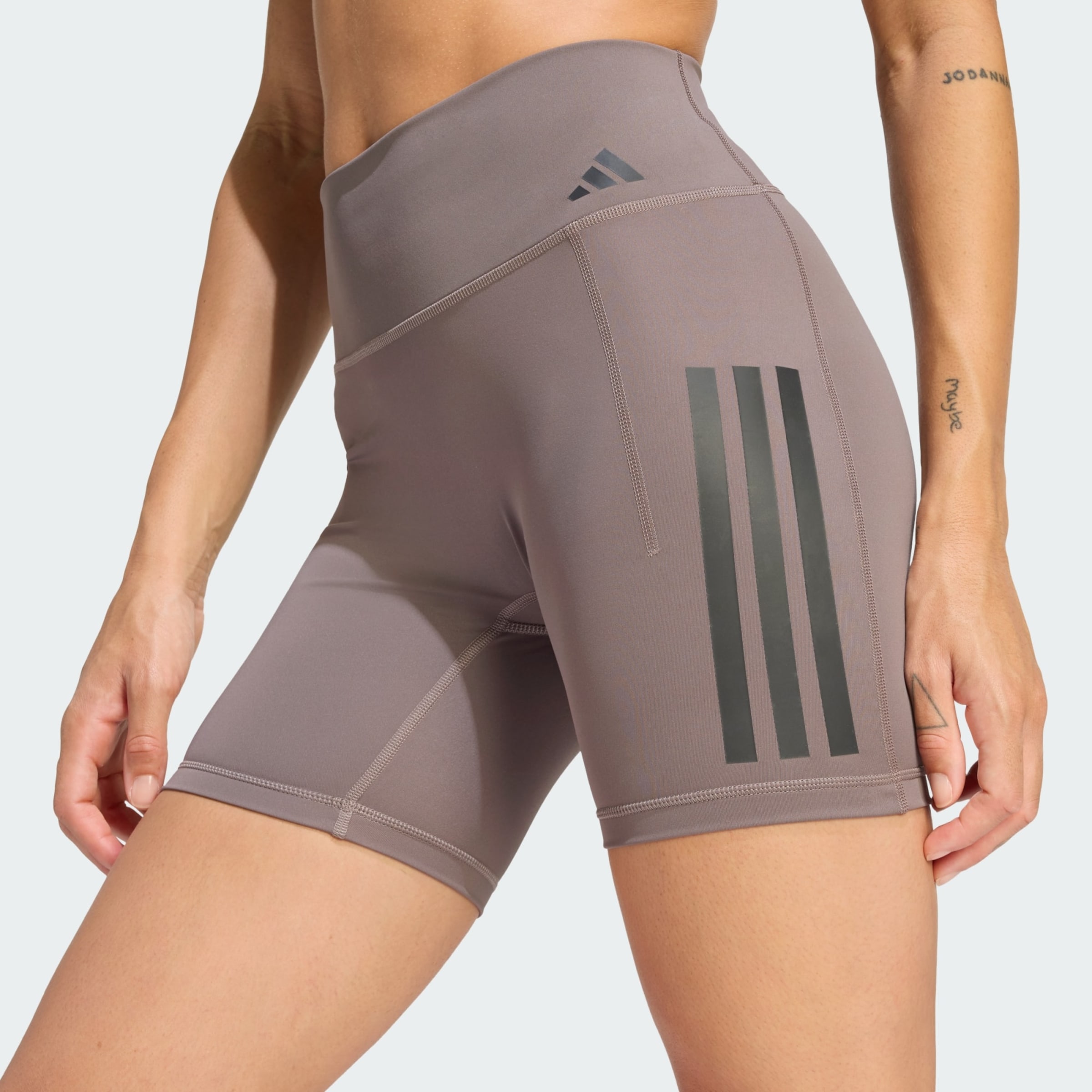 Adidas Performance Узкие спортивные шорты 'Optime' в темно-сером цвете — фото 4