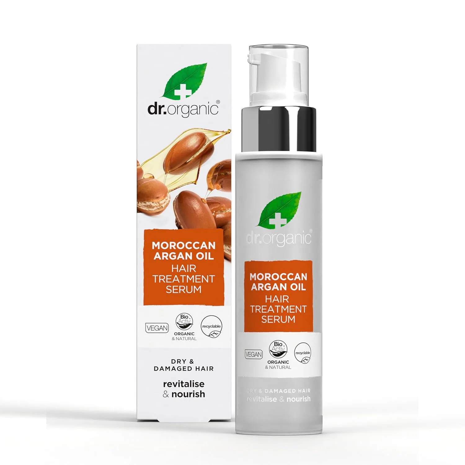 Эликсир для волос Argan Hair Elixir от Dr.Organic Dr. Organic