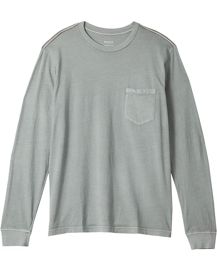 

Футболка RVCA PTC Pigment Long Sleeve, цвет Monument
