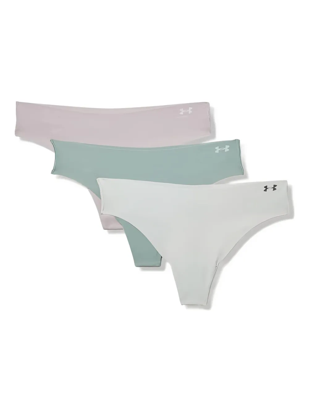 

Трусы-стринги с логотипом (набор из трех штук) Under Armour, серый