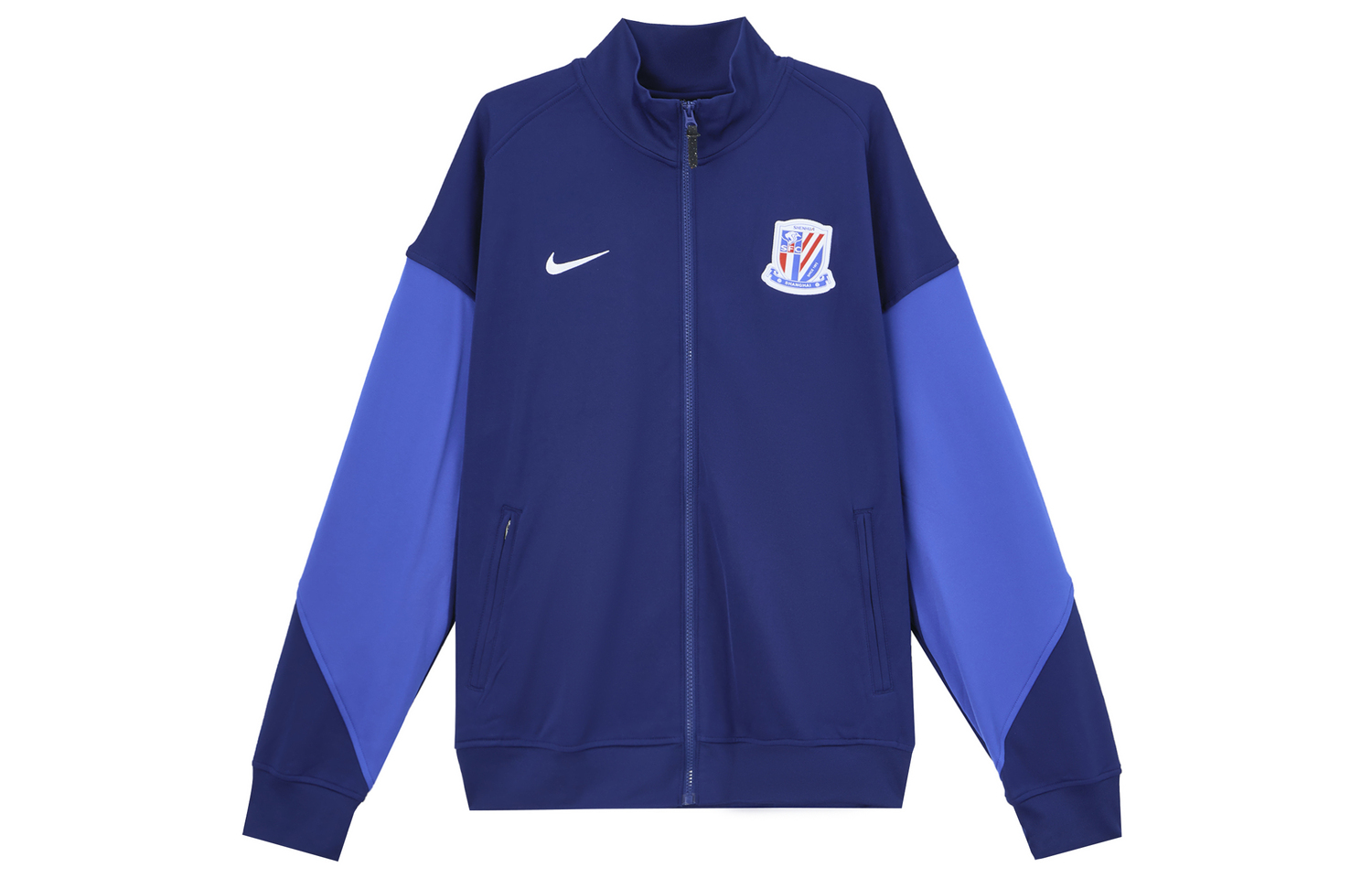 

Nike Мужская куртка Академия с технологией Dri-Fit, Space Blue/Campus Blue/White