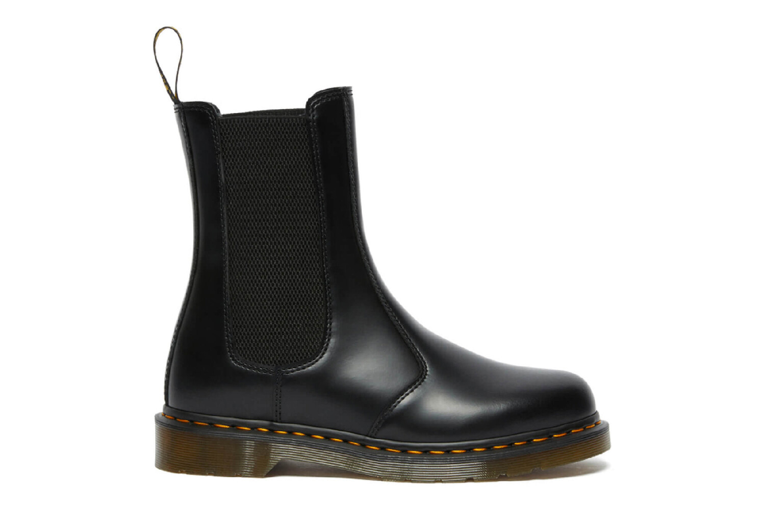 Ботильоны на плоской подошве 2976 hi челси Dr. Martens, черный