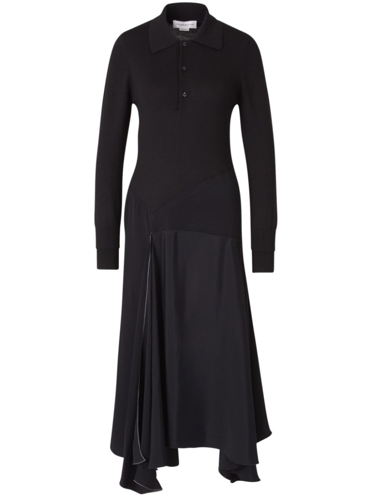 

Victoria Beckham платье миди Henley, черный