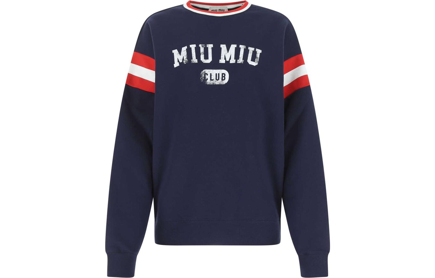 

Свитшот женский Miu Miu, темно-синий