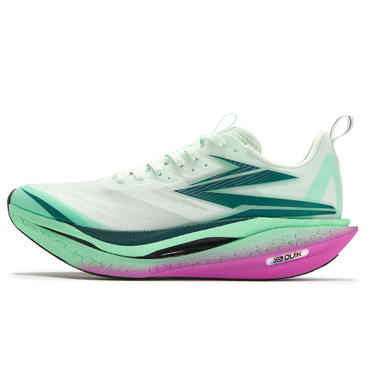 

361° Flame 4 ET Cushioning Slip Resistant Abrasion Resistant Breathable Low top Running Shoes Unisex Jelly Mint