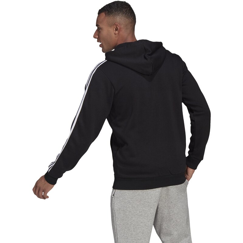 Толстовка Essentials из флиса с тремя полосками Adidas, мультиколор — фото 3