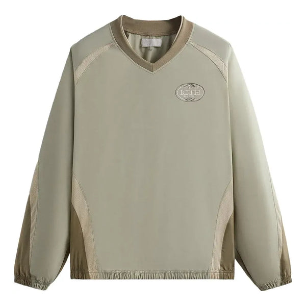 

Толстовка ss24 dayton mesh combo pullover 'region' Kith, бежевый