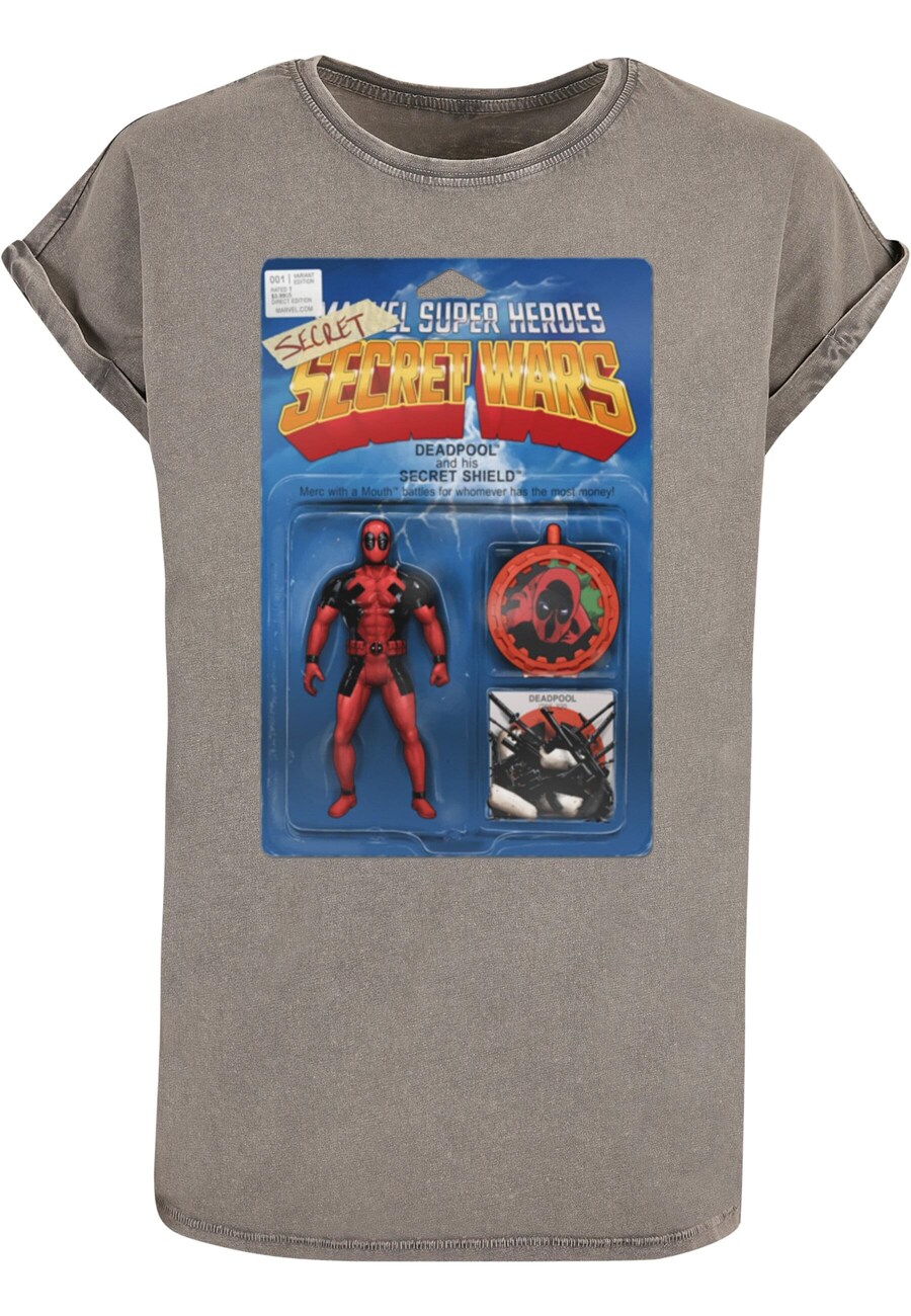 

Футболка ABSOLUTE CULT Shirt Deadpool - Secret Wars Action Figure, серый