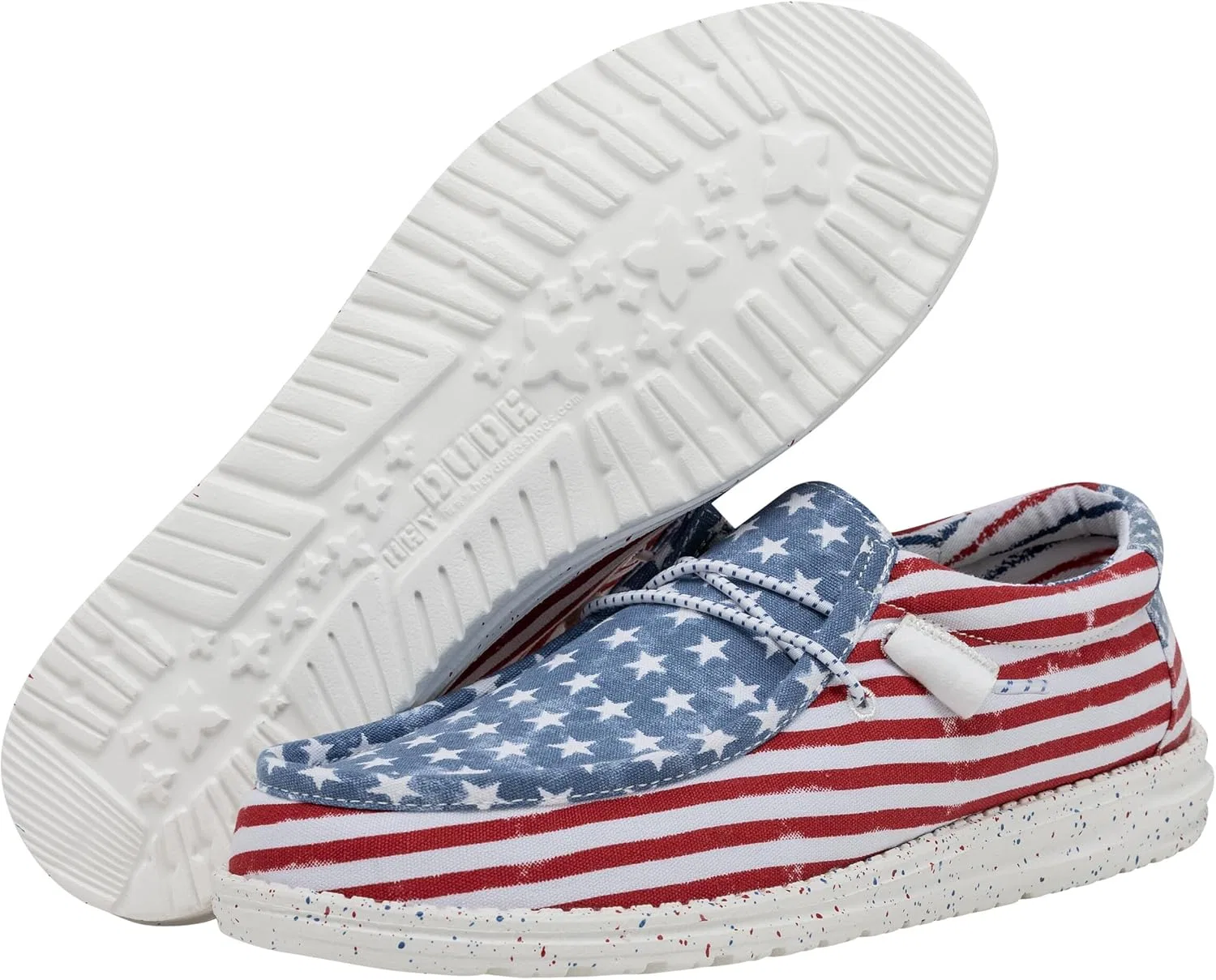 Лоферы HEYDUDE, Stars and Stripes — фото 4