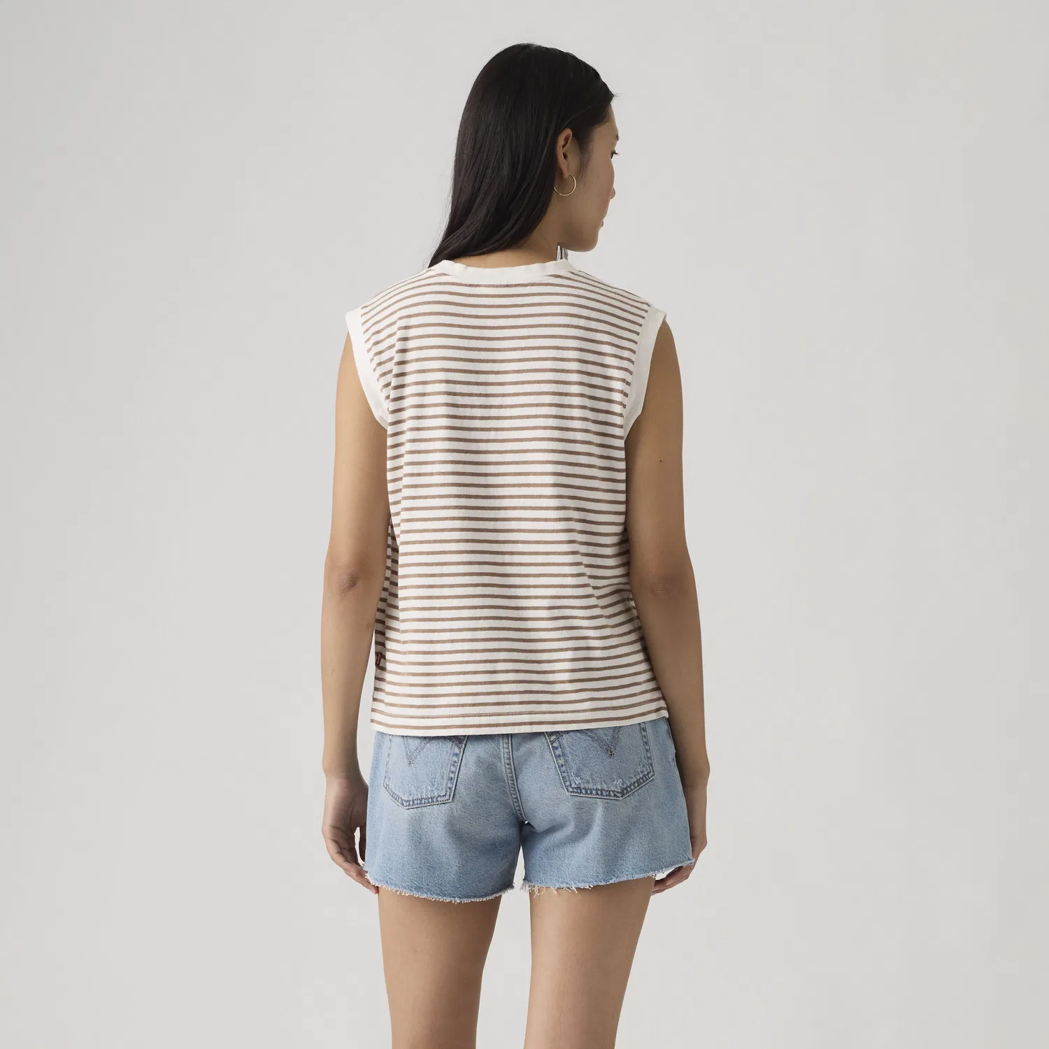 Майка свободного кроя Levi's, White — фото 4
