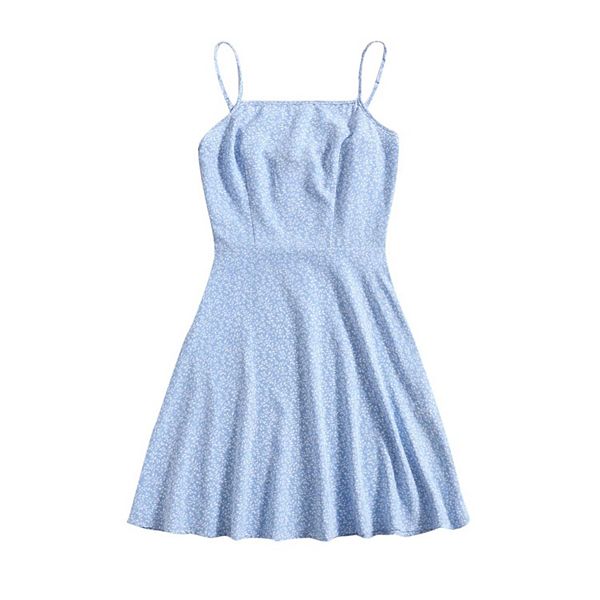 

Платье-ками Ditsy floral high-waist a-line Megaretailer