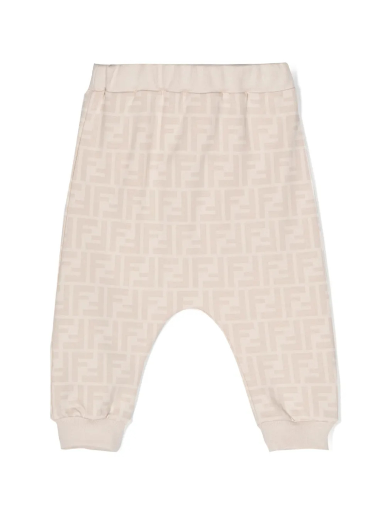 

Спортивные брюки с логотипом FF Fendi Kids, нейтральный