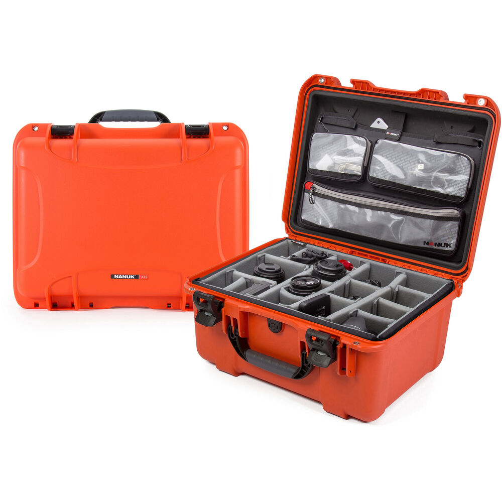 

Набор для фотографий Nanuk 933 Hard Case Pro (оранжевый, 36,4 л)