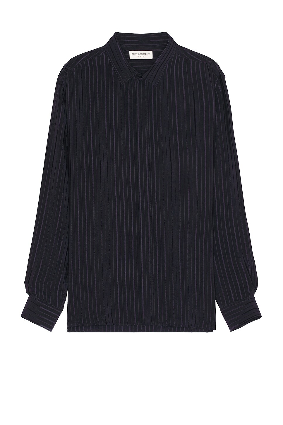 

Рубашка с воротником Yves Saint Laurent, цвет Marine