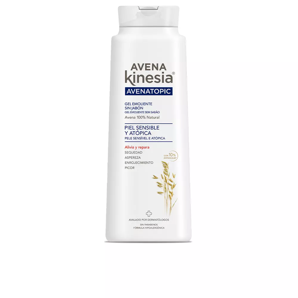 

Гель для душа Avenatopic gel emoliente sin jabón Avena Kinesia, 600 мл.