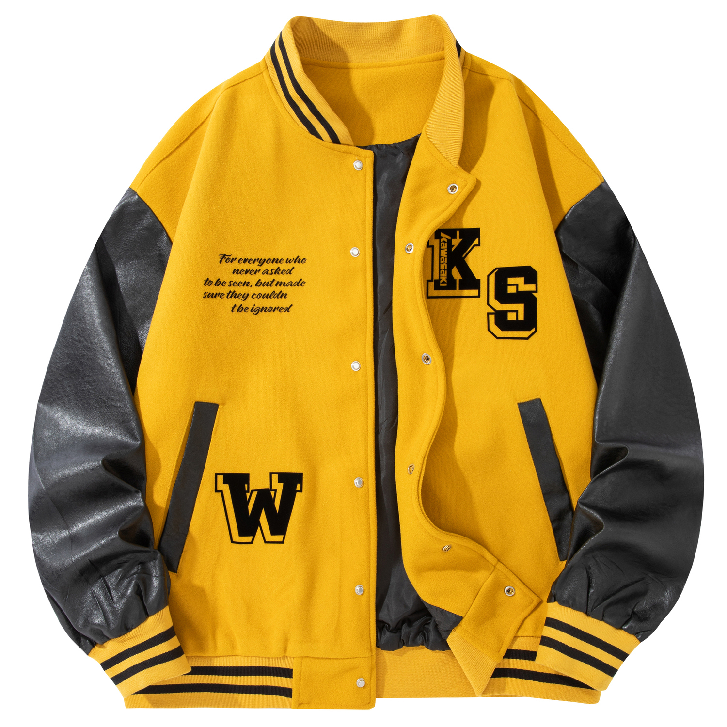 

Kawasaki Бейсбольная куртка унисекс, Ginger Yellow[9103ZMC]