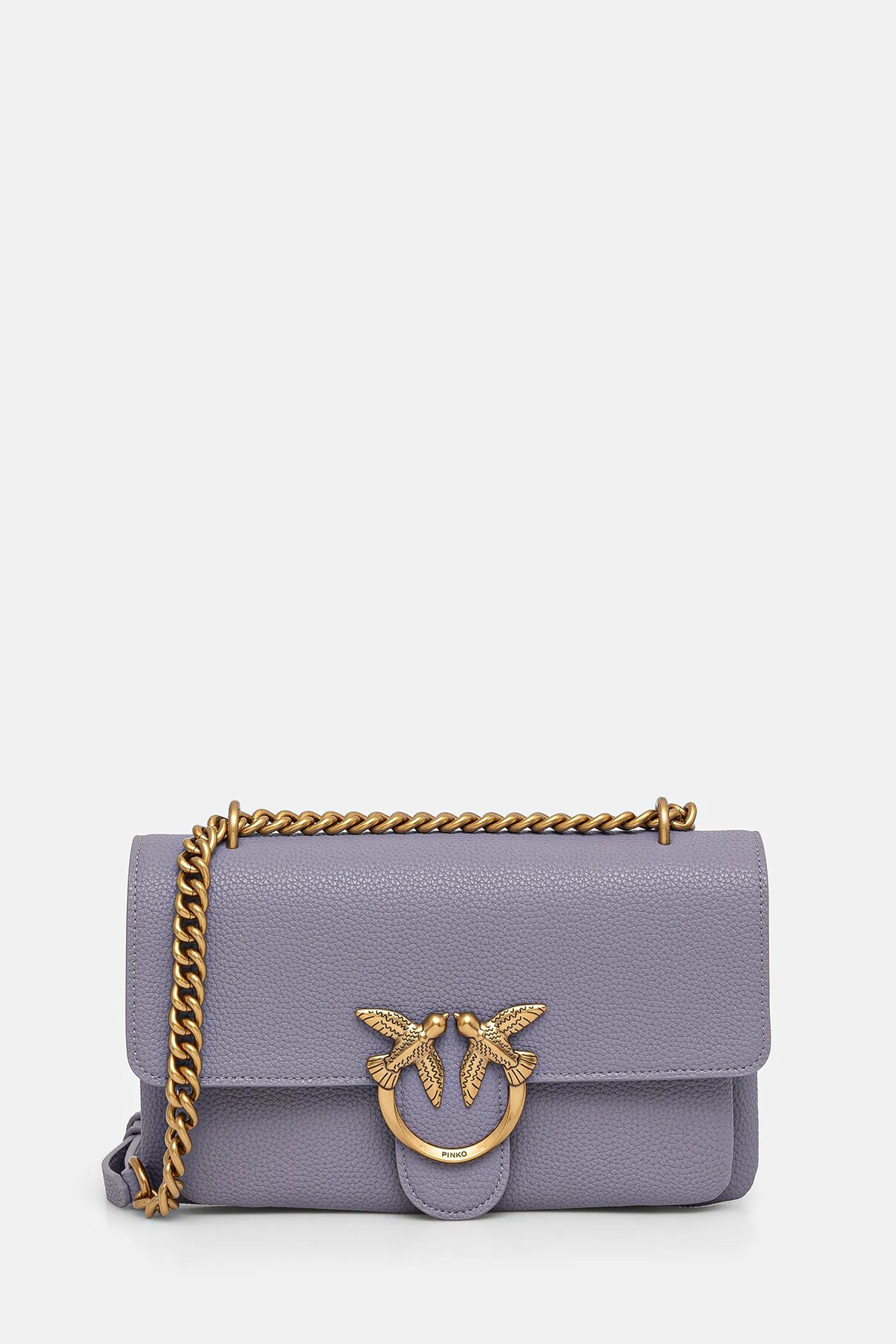

Сумочка из кожи Pinko, фиолетовый