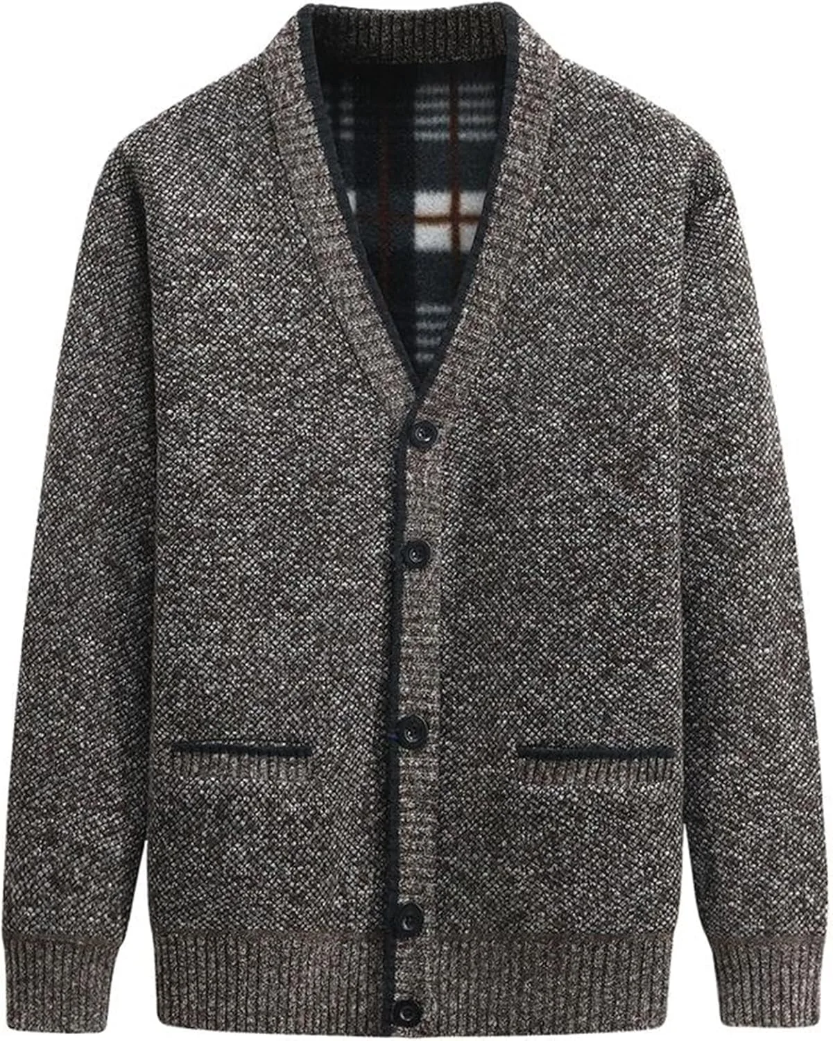 

Мужской кардиган Casual осенне-зимний Korean Style Loose Thick Knit ESFHWYP