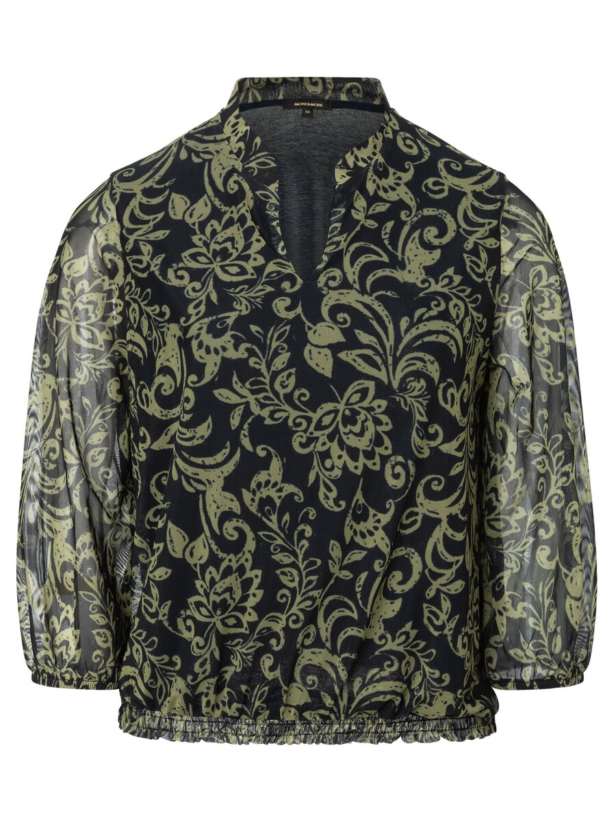 

Блузка с коротким рукавом MORE & MORE Blouse, темно-зеленый