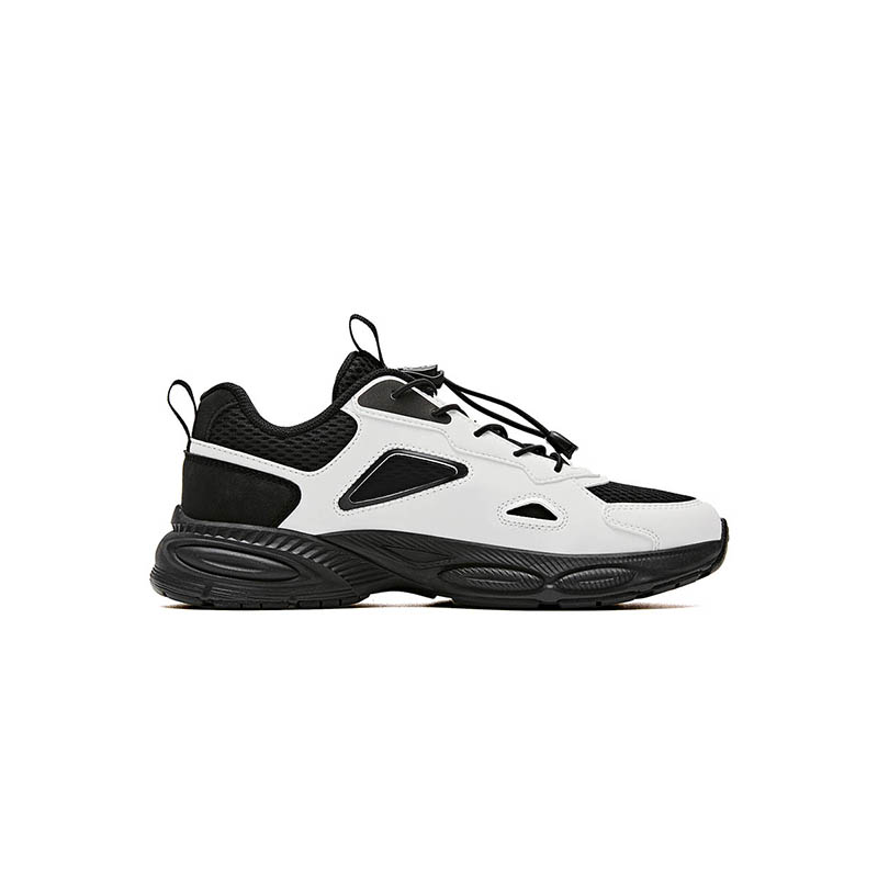 Низкие детские кроссовки для бега Under Armour, белый/черный — фото 3