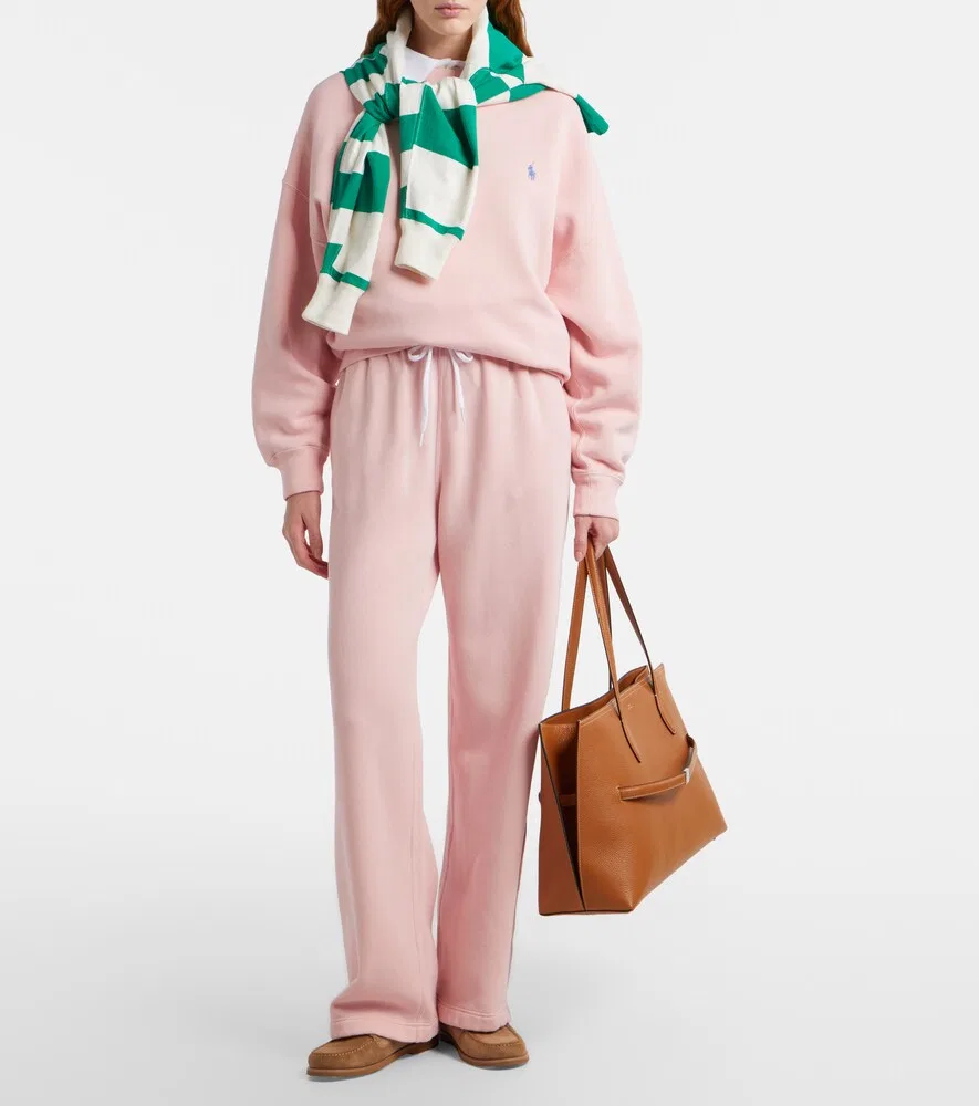 Толстовка из хлопкового флиса Polo Ralph Lauren, розовый — фото 2