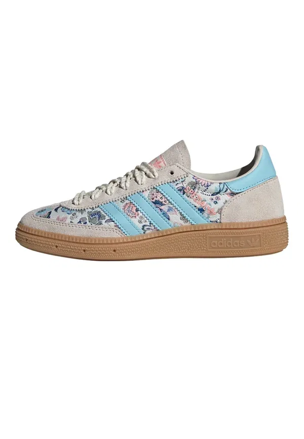 Кроссовки Adidas Originals Liberty London Handball Spezial, цвет офф-вайт, айси блю, гам