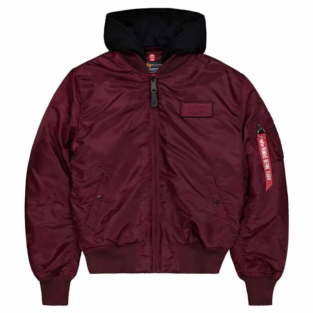 

Куртка Alpha Industries MA-1 ZH Back Print, красный