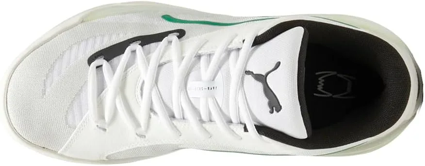 Спортивные кроссовки PUMA Unisex All-pro Nitro Team, белый/зеленый/серый — фото 4