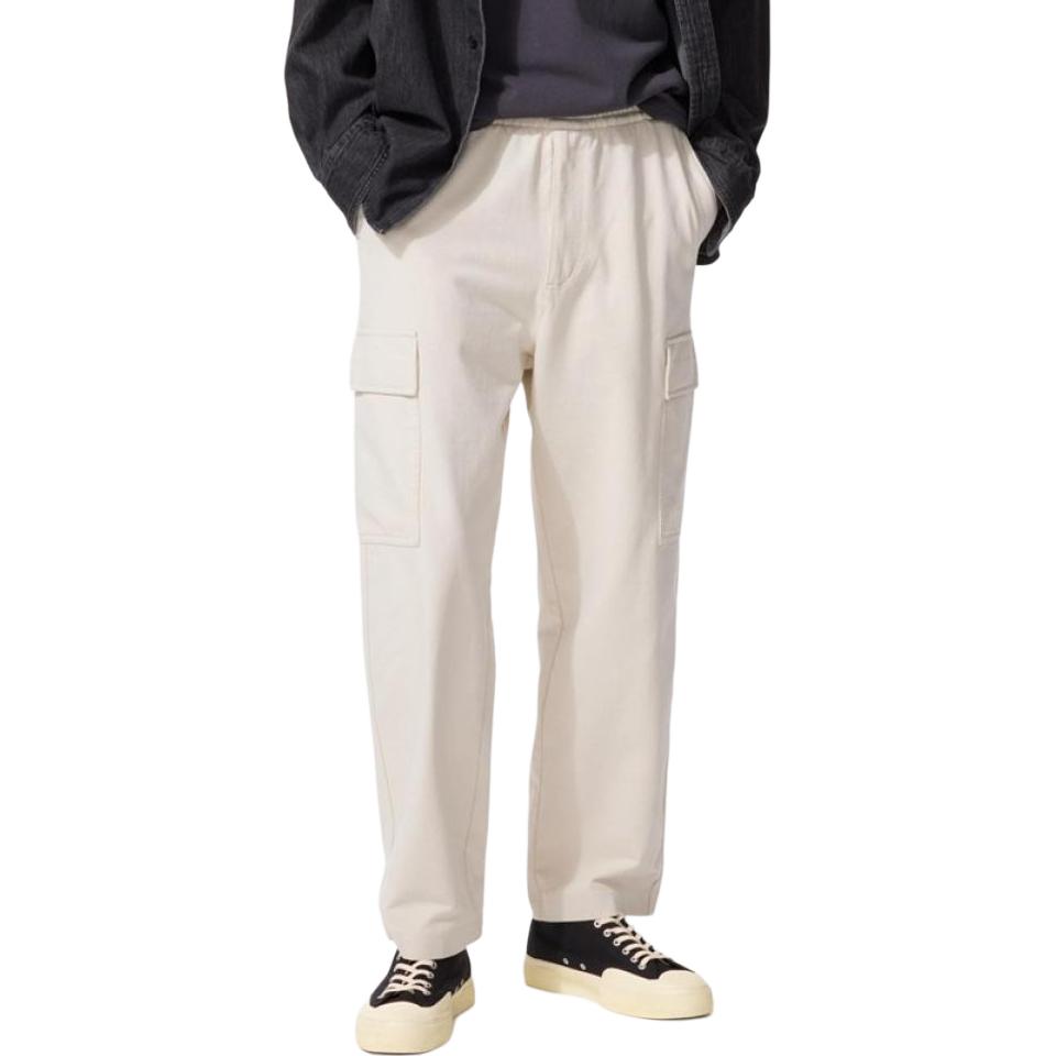 

UNIQLO Повседневные брюки мужские ivory