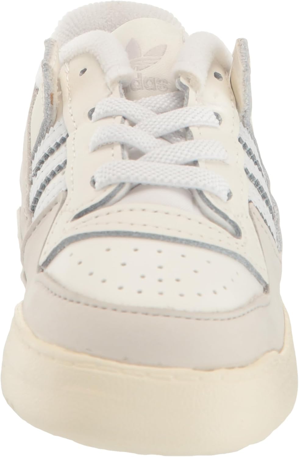 Кроссовки adidas Kids Forum Low с эластичными шнурками, белый — фото 2
