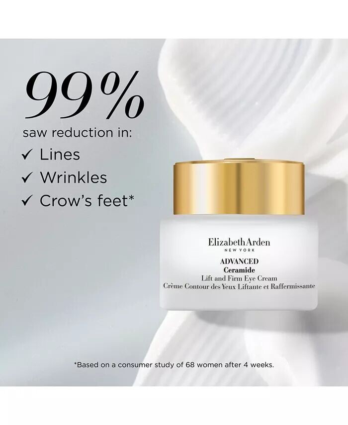 Advanced Ceramine Lift и укрепляющий увлажняющий крем для глаз 15 мл Elizabeth Arden — фото 3