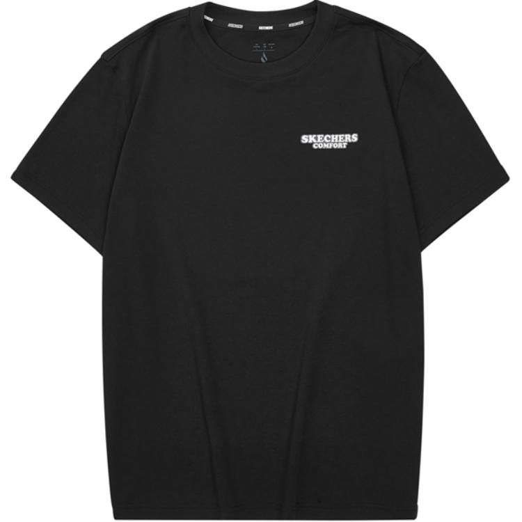 

Футболка мужская Sports Life Collection угольно-черная Skechers, Carbon Black-0018