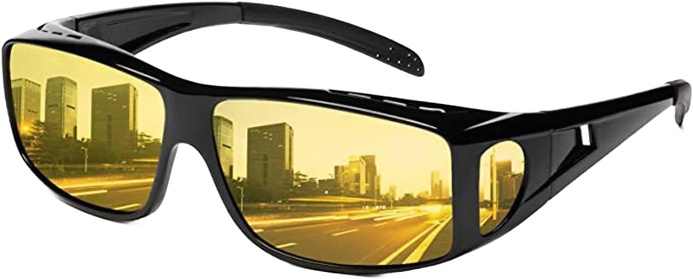 

Легкие нейлоновые линзы, надеваемые поверх солнцезащитных очков для мужчин и женщин, обеспечивают защиту от солнца и комфортное ношение CAZSTYK, As picture shown Size:approx